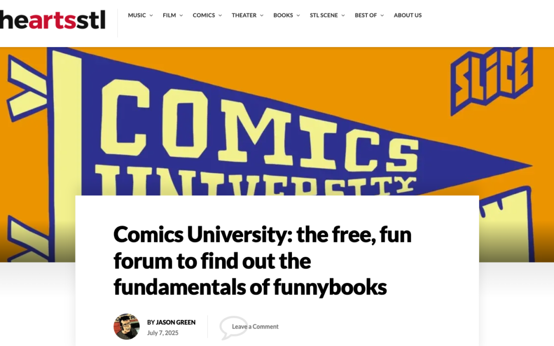 Comics University covered by The Arts STL